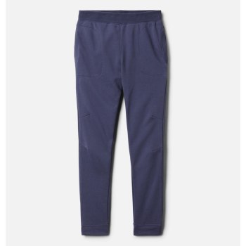 Dívčí Kalhoty Columbia Branded French Terry Jogger Tmavě Blankyt QXPSYG384